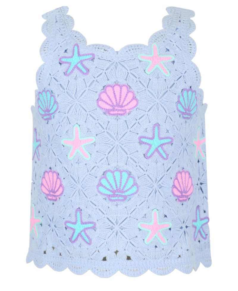 Girls' 2T-6X Sleeveless Tank Top and Skirt, 2-Piece Set