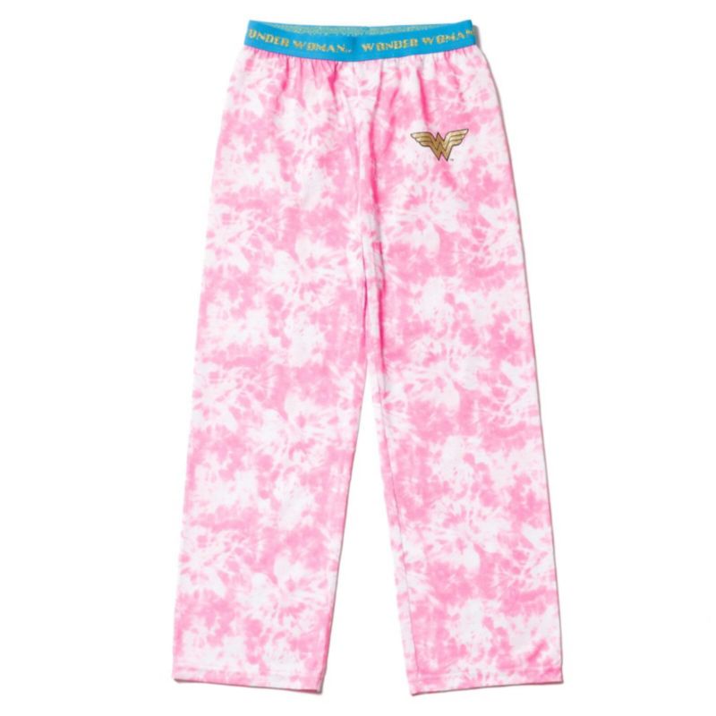 Toddler Girls DC Comics Wonder Woman Pajama Shirt and and Pajama Pants Sleep Set(2T-5T)