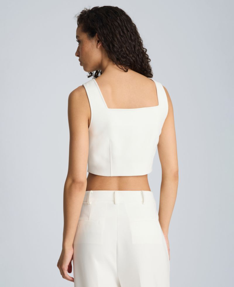 Women's Fitted Square Neck Bodice Top