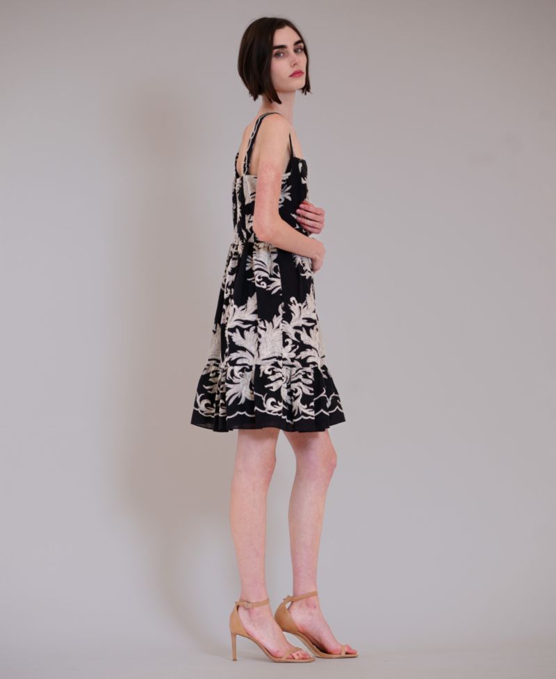 Women's Sleeveless Square Neck Short Dress