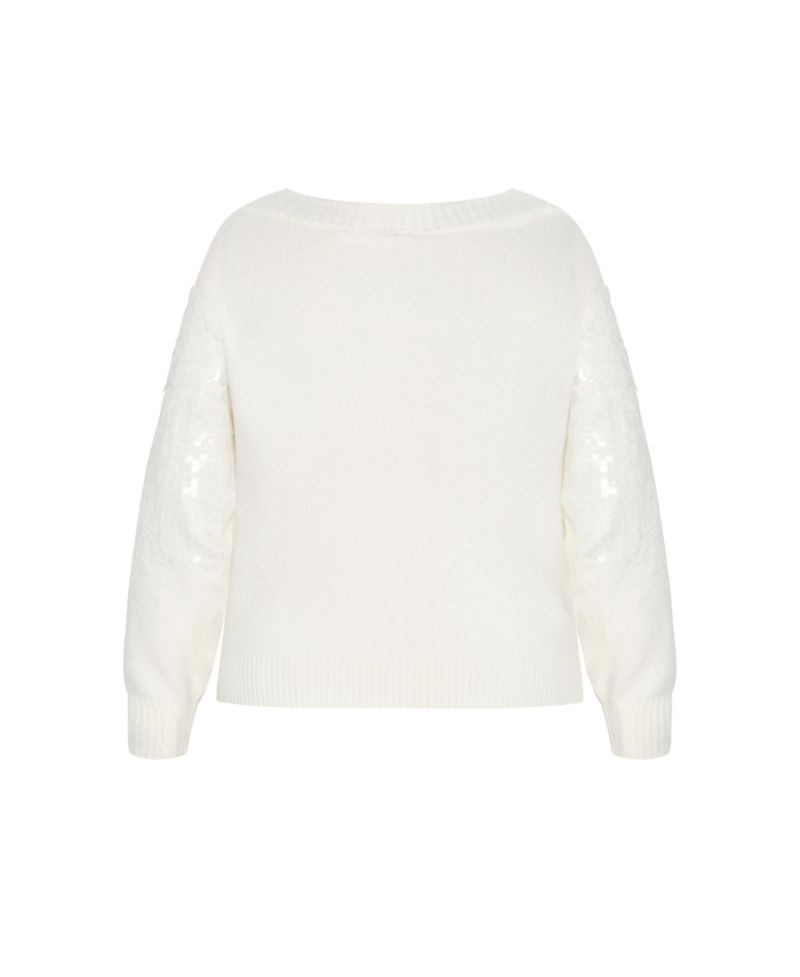 Plus Size Braylin Sequin Jumper
