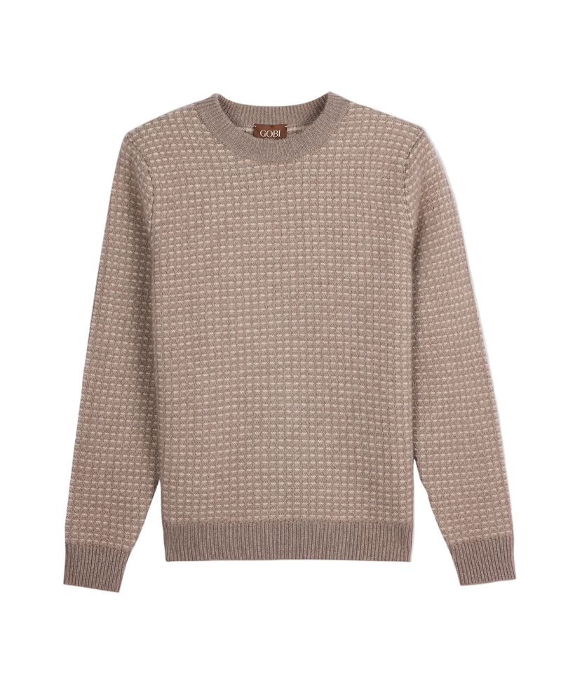 Men's Silk Turtle-Neck Sweater