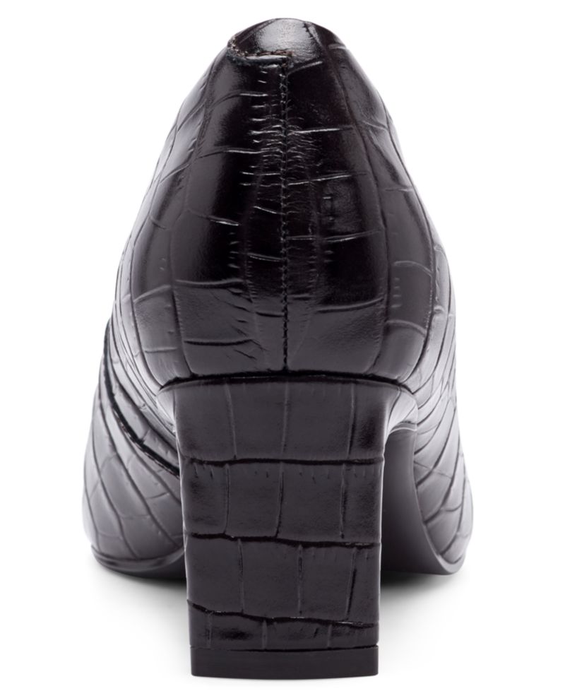 Women's Merida Total Motion Leather Block Heel Pumps