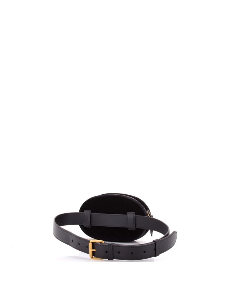 GG Marmont Belt Bag Matelasse Velvet
