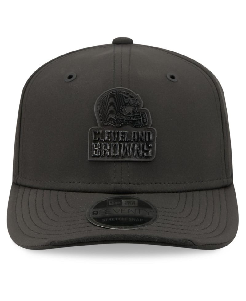 Men's Black Cleveland Browns 2026 Sideline 9SEVENTY Adjustable Hat
