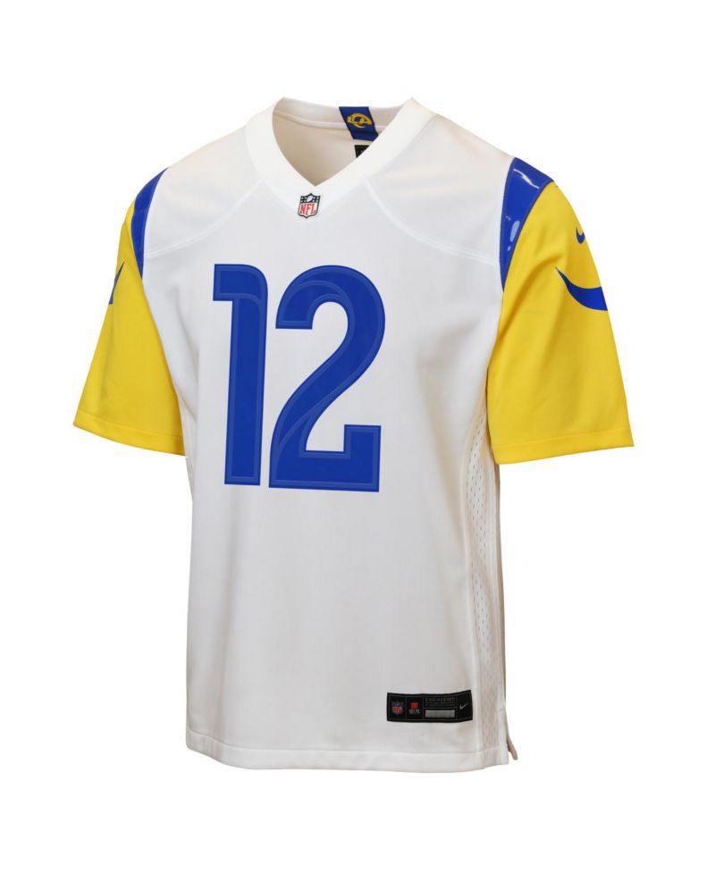 Big Boys and Girls Puka Nacua White Los Angeles Rams Game Jersey