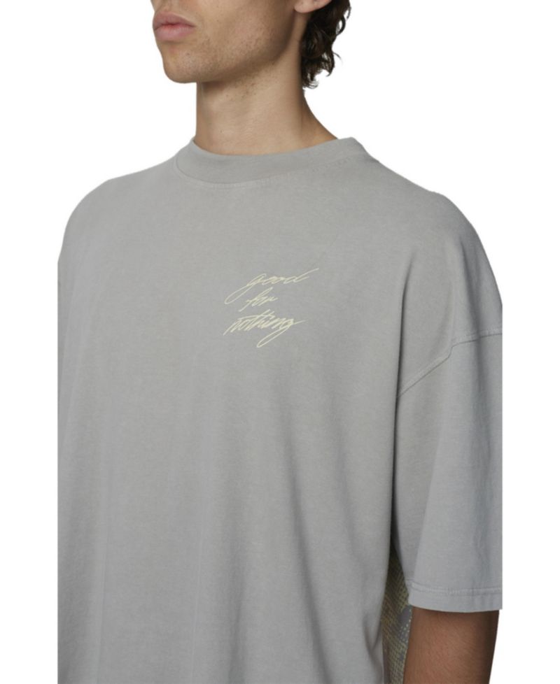 Men's Boxy-Fit Silhouette T-Shirt