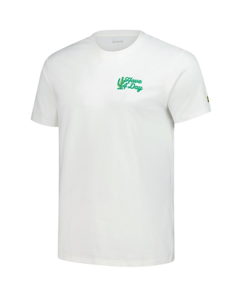 Men's Cream WM Phoenix Open Cactus Crest T-Shirt