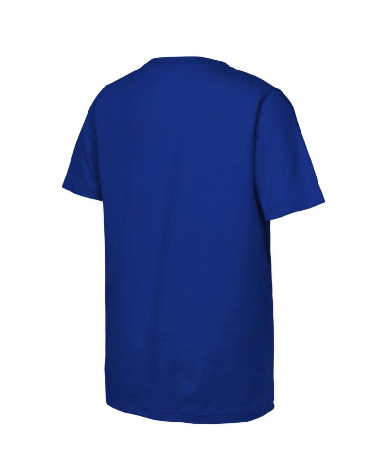 Big Boys and Girls Mikal Bridges Blue New York Knicks 2026 NBA Finals Player T-Shirt