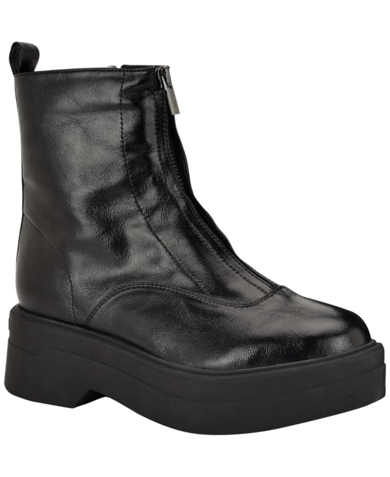 Women's Rivin Front Zip Platform Booties