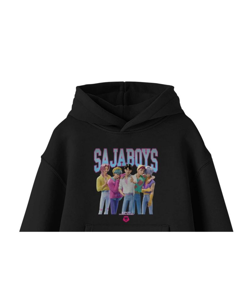 Saja Boys XS - XXL Group Shot Youth Long Sleeve Hooded Sweatshirt-Large