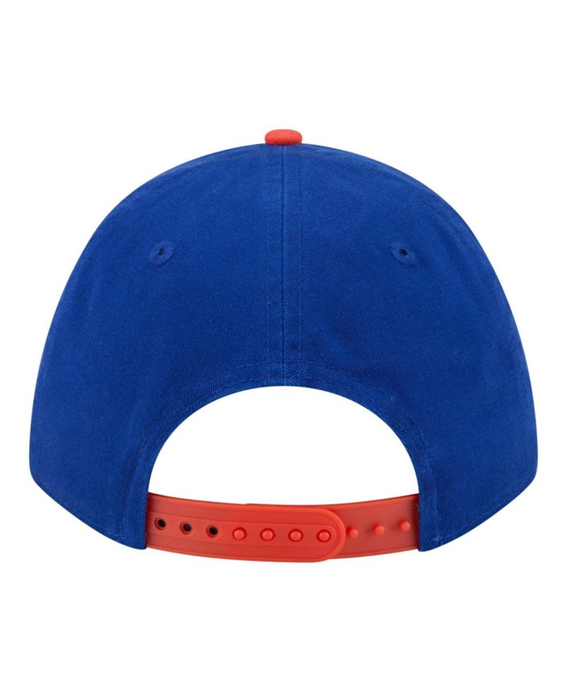 Men's Royal/Orange New York Mets Team Loyal 9FORTY M-Crown Adjustable Hat