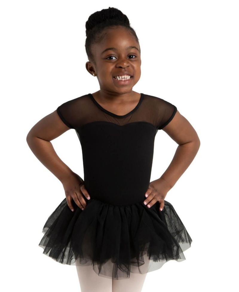 Keyhole Back Tutu Dress - Girls