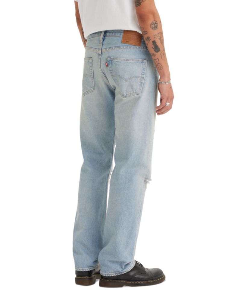 Men's 501® Originals Marching Meadow Distressed Jeans