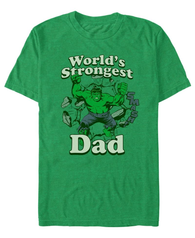 Men's World's Strongest Dad Short Sleeve T-Shirt