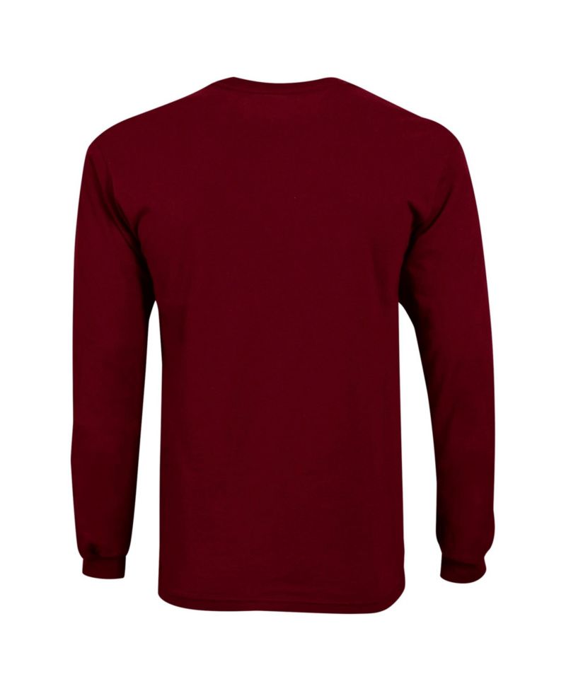 Big Boys and Girls Maroon Mississippi State Bulldogs Distressed Arch Over Logo Long Sleeve T-Shirt