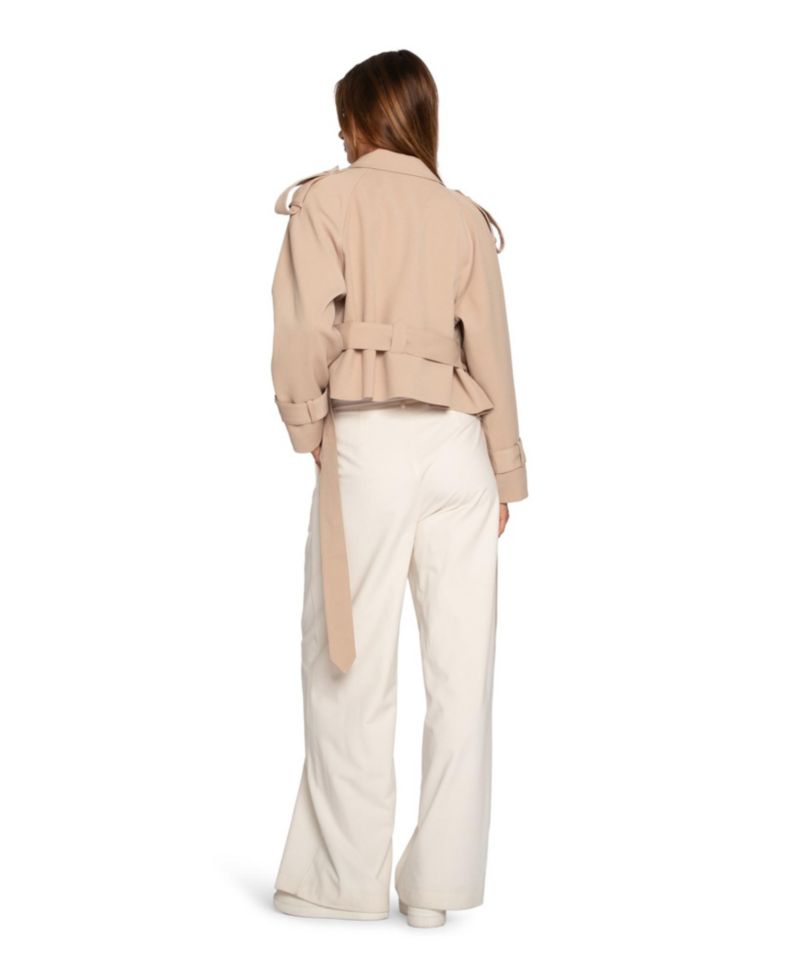 Women's Fast Car Cropped Trench