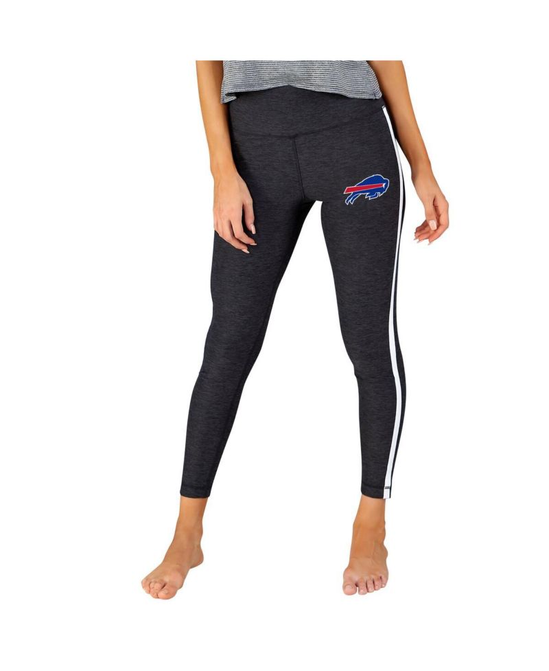 Women's Charcoal/White Buffalo Bills Centerline Knit Slounge Leggings
