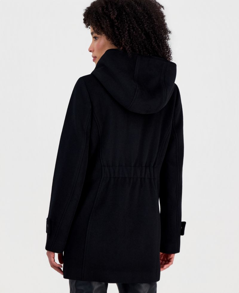 Women's Hooded Button-Front Coat, Created for Macy's