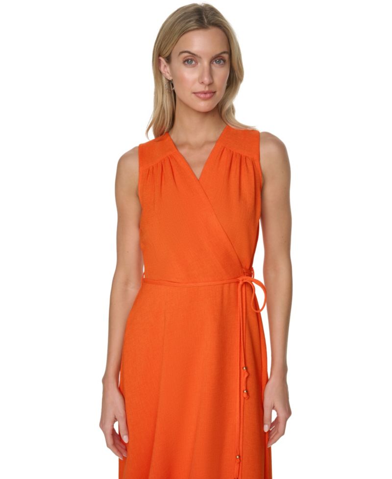 Women’s V-Neck Midi Dress