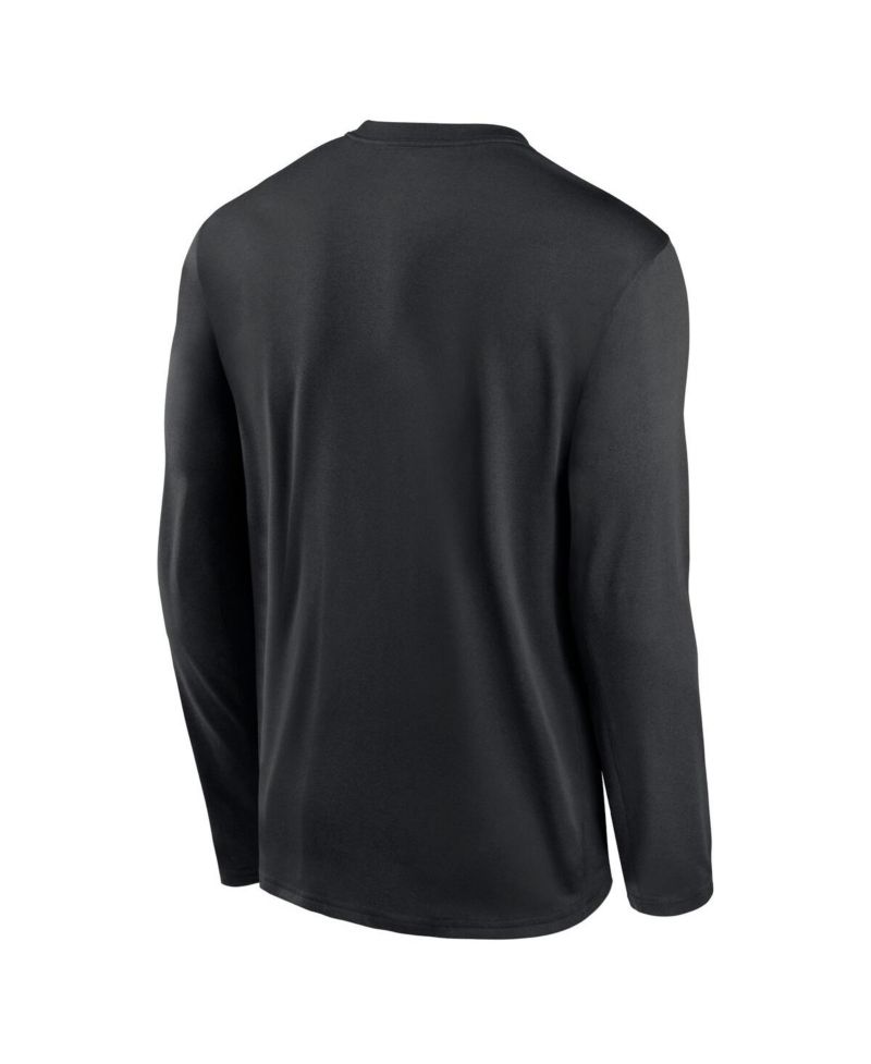 Men's Black USC Trojans Primetime Alternate Logo Legend Long Sleeve T-Shirt
