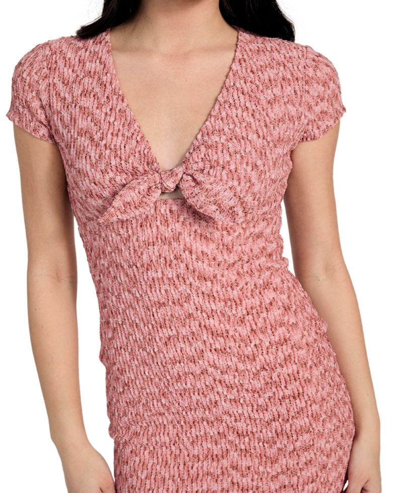 Women's Naleny Tie-Front Bodycon Dress
