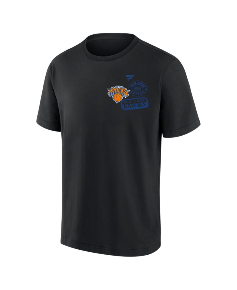 Men's Black New York Knicks 2026 NBA Champions Elevated Legacy Heavyweight T-Shirt