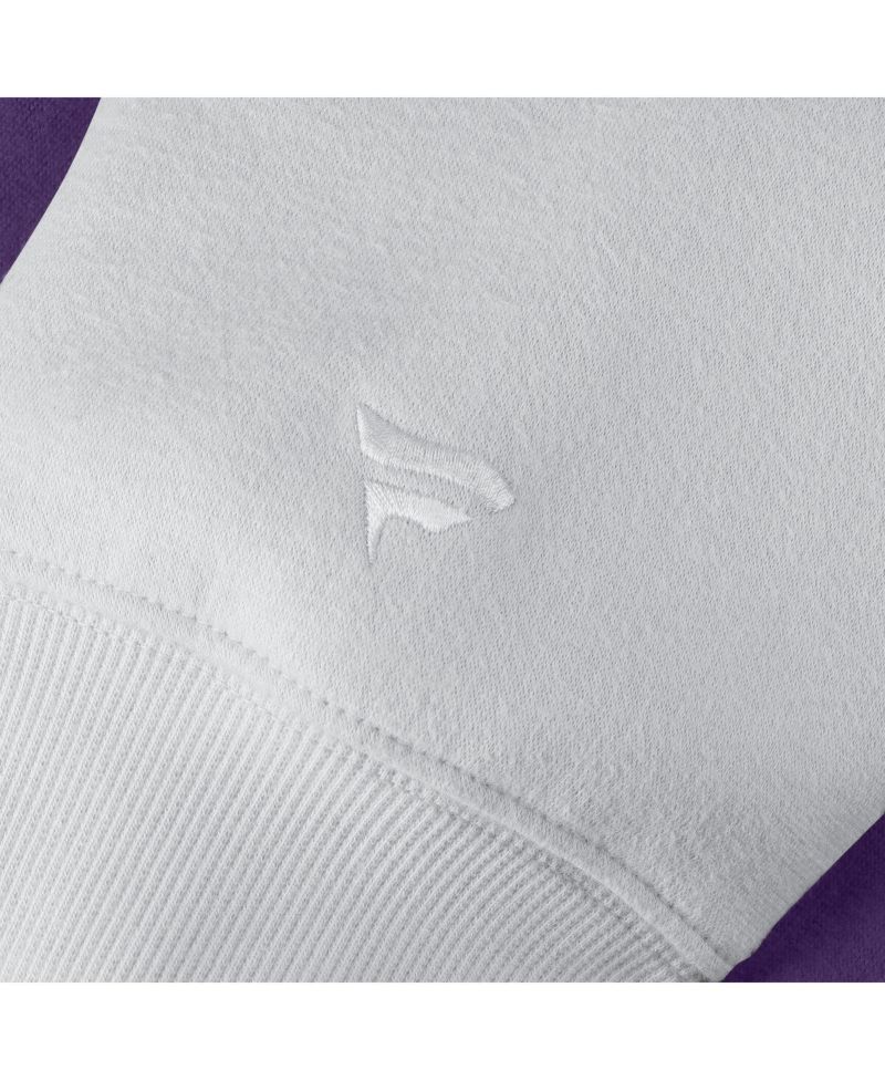 Men's and Women's Purple Baltimore Ravens Sleek Elements Pullover Hoodie