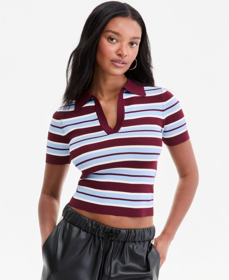 Women's Cropped Ribbed Top