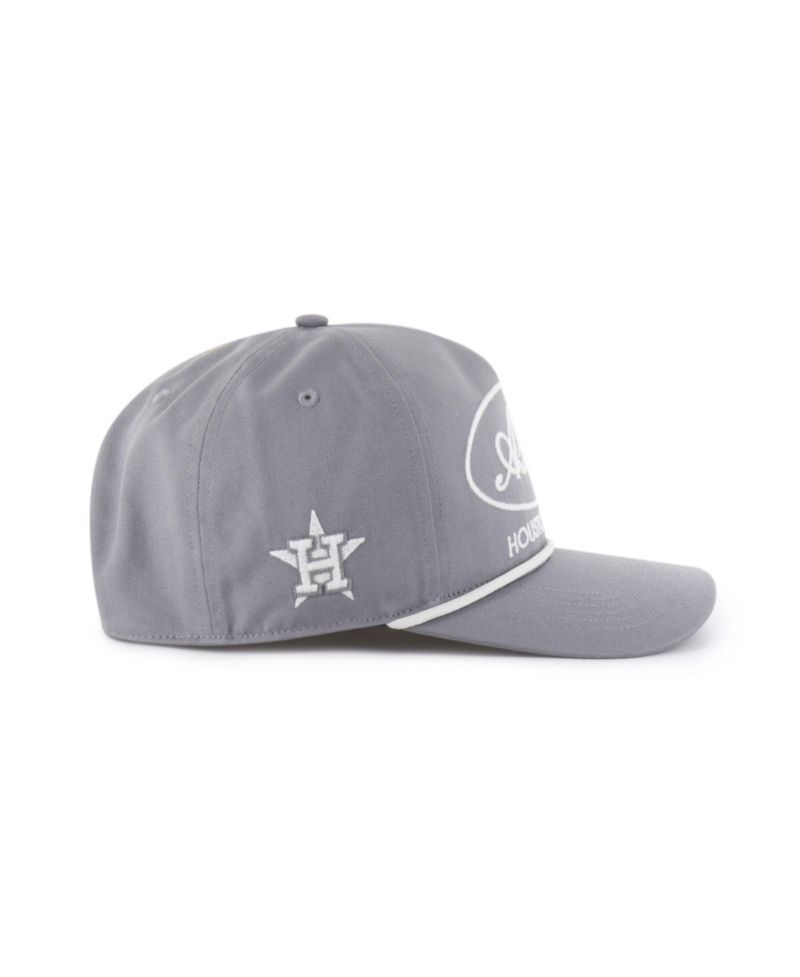 Men's Gray Houston Astros Foundational Hitch Adjustable Hat