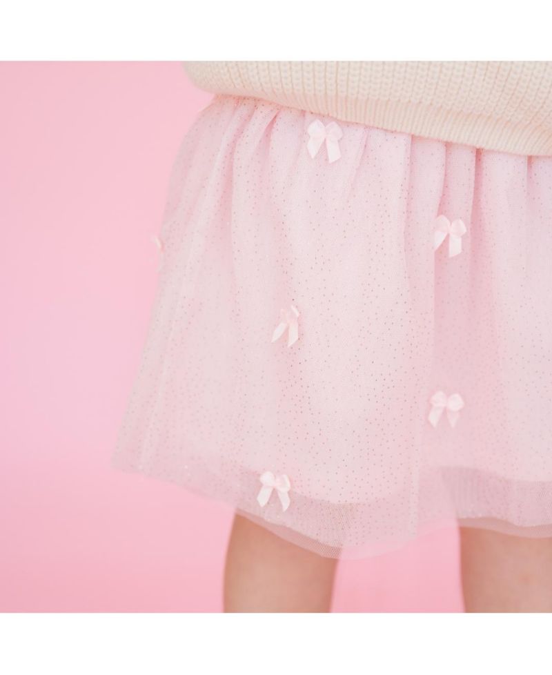 Baby Girls Blush Bows Tutu Skirt