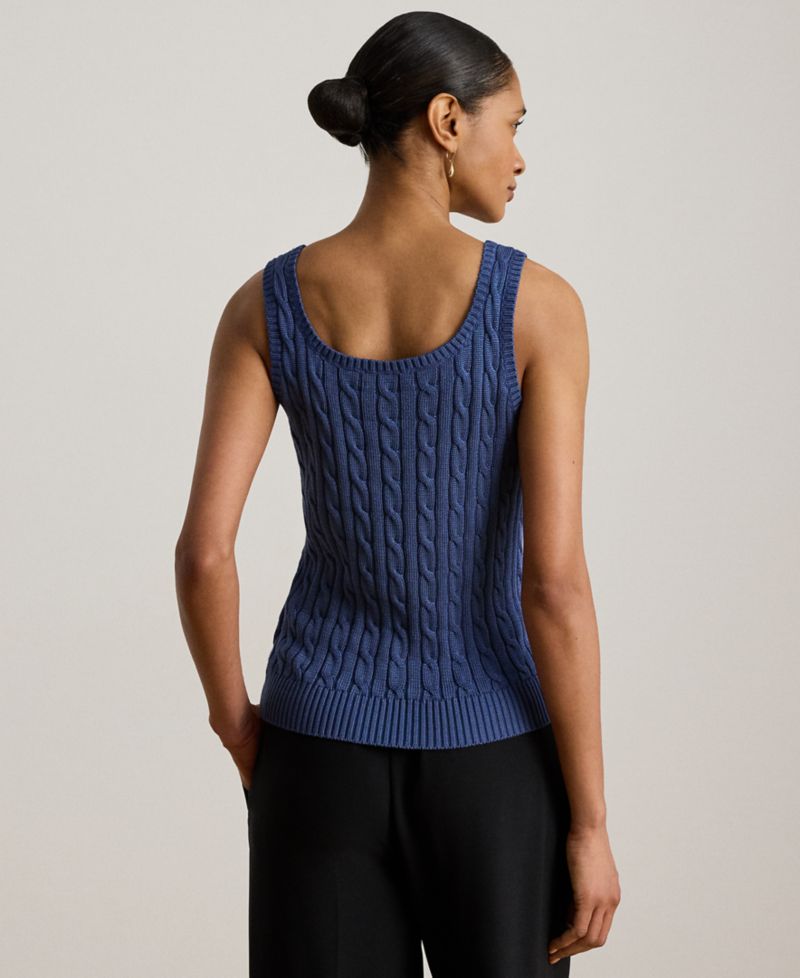 Women's Slim-Fit Sleeveless Sweater
