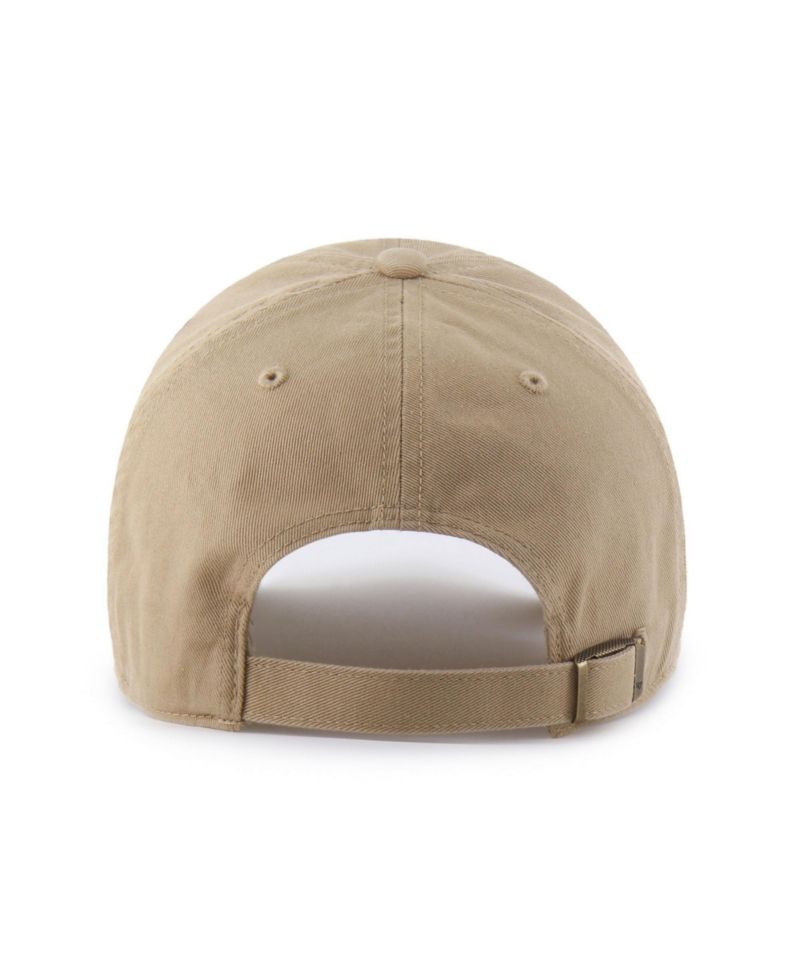 Men's '47 Khaki Denver Nuggets Fast Break Chase Region Clean Up Adjustable Hat