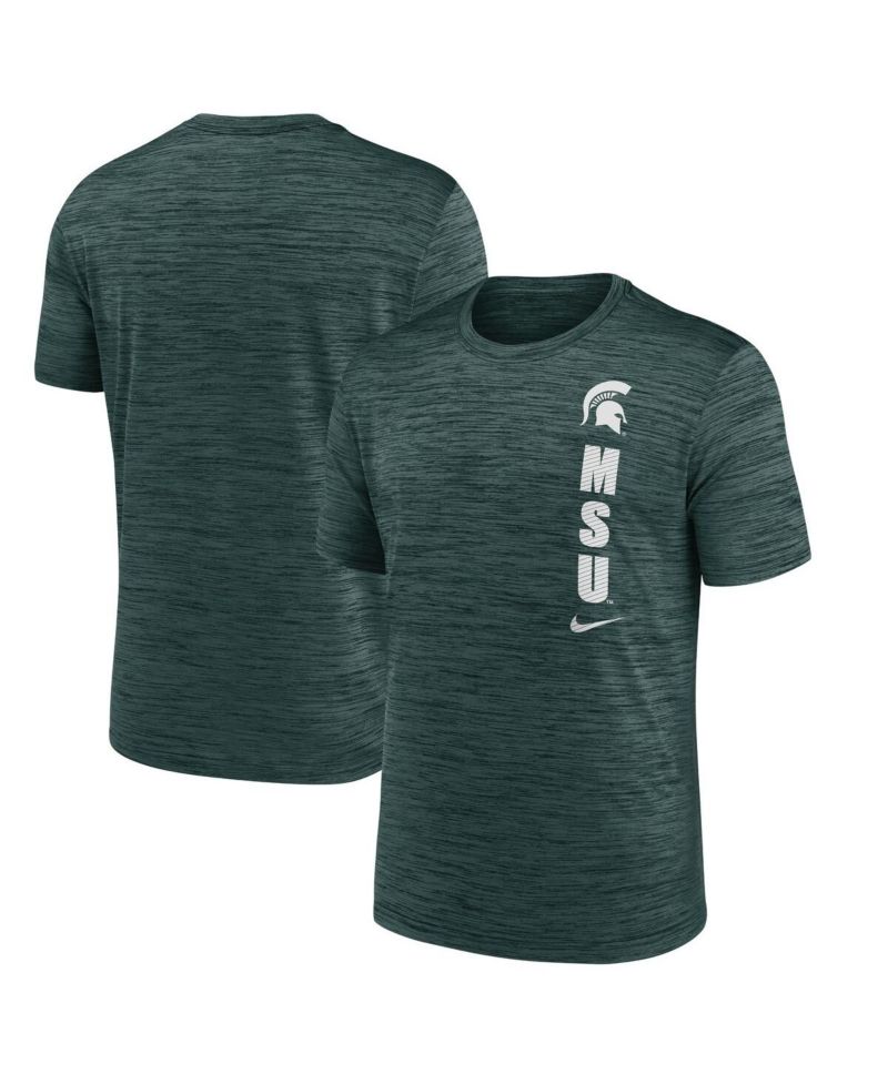 Men's Green Michigan State Spartans 2024 Sideline Velocity Performance T-Shirt