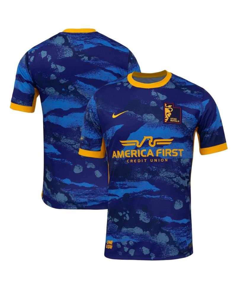 Men's Navy Utah Royals 2025 Great Salt Lake Kit Stadium Replica Jersey