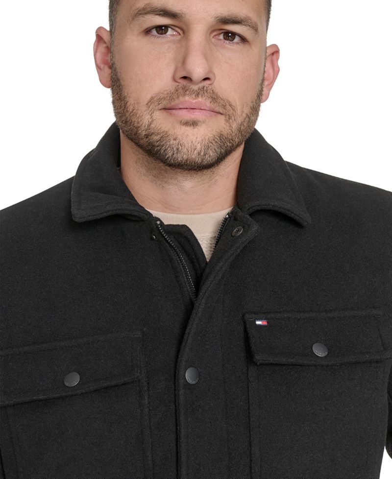 Men's Wool Blend Field Jacket