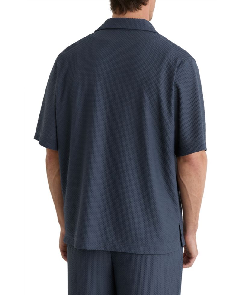 Men's Samson Textured Cuban Shirt