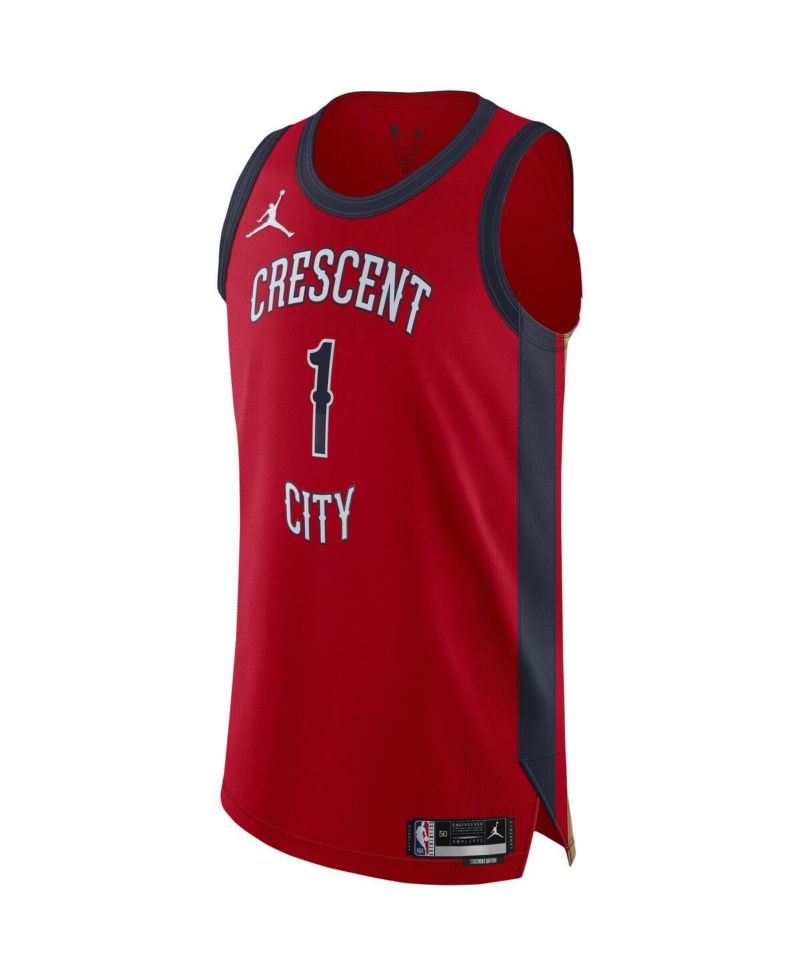 Men's Zion Williamson Red New Orleans Pelicans Authentic Jersey - Association Edition