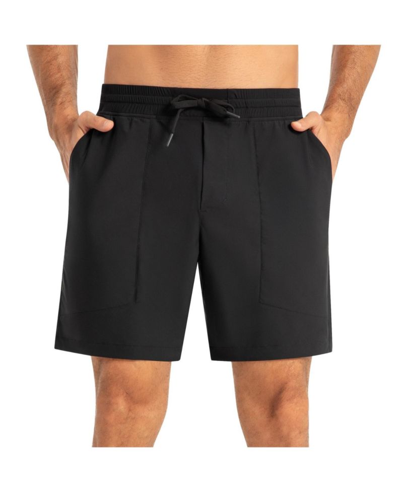 Men's Athletic Shorts 7" Inseam Quick Dry Gym Workout Zipper Pockets