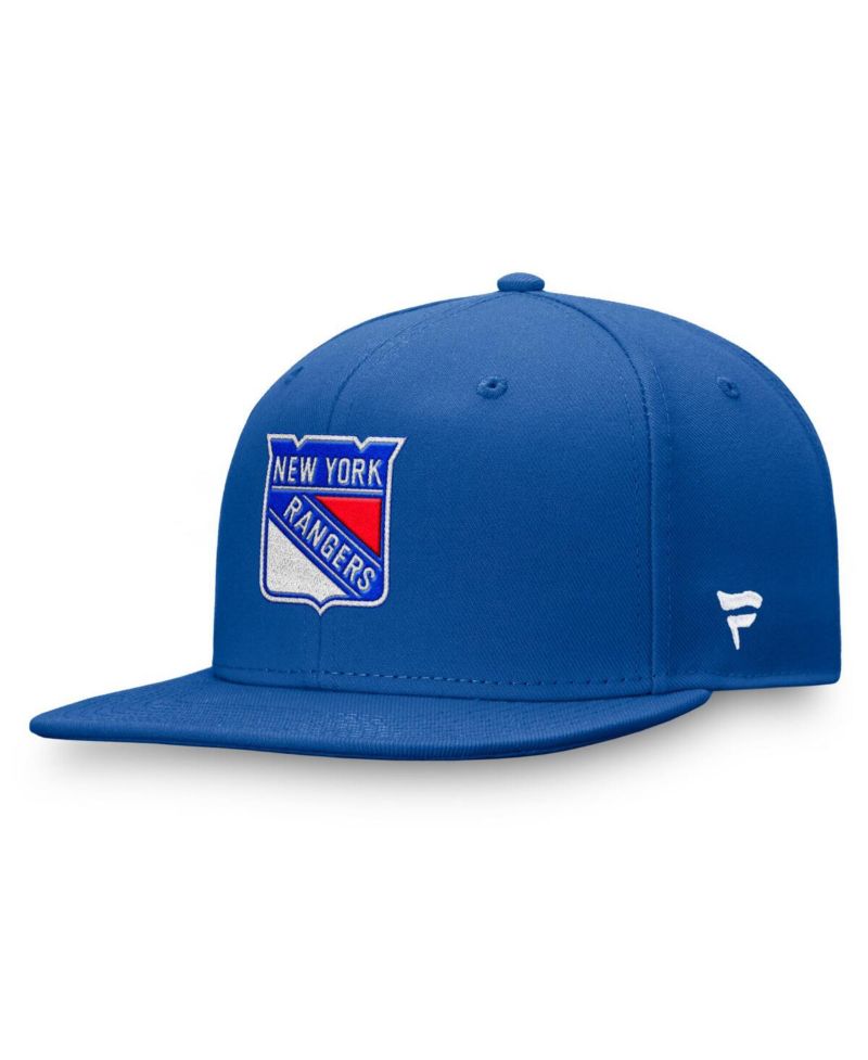 Men's Royal New York Rangers Core Primary Logo Fitted Hat