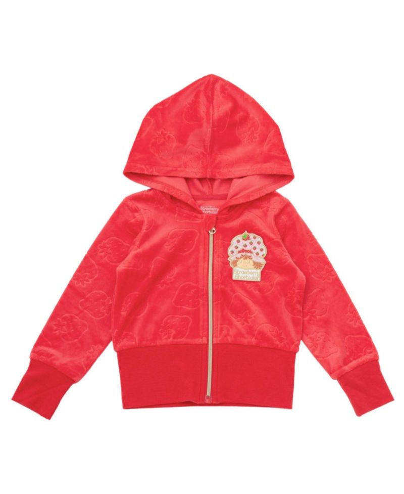 Little Girls (5-12) Velour Hoodie and Pants Set