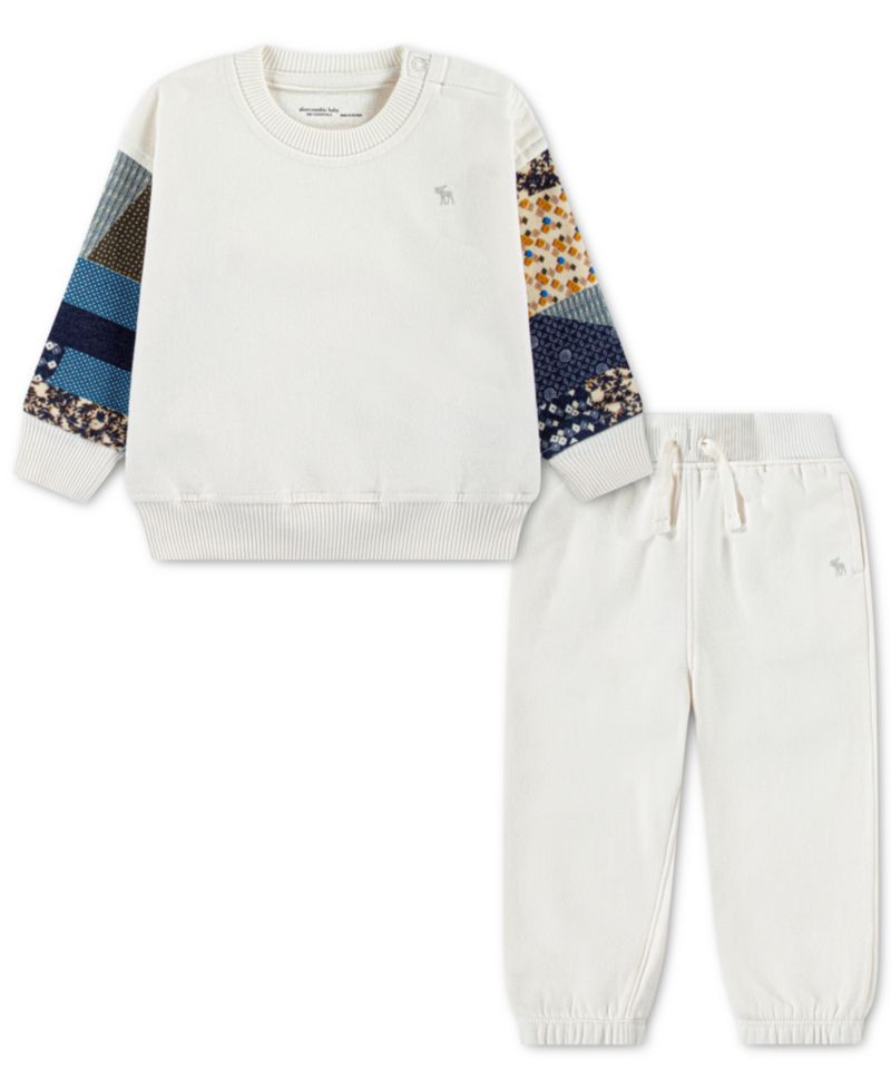 Baby Boys' or Baby Girls' Long-Sleeve Top and Pants, 2-Piece Set