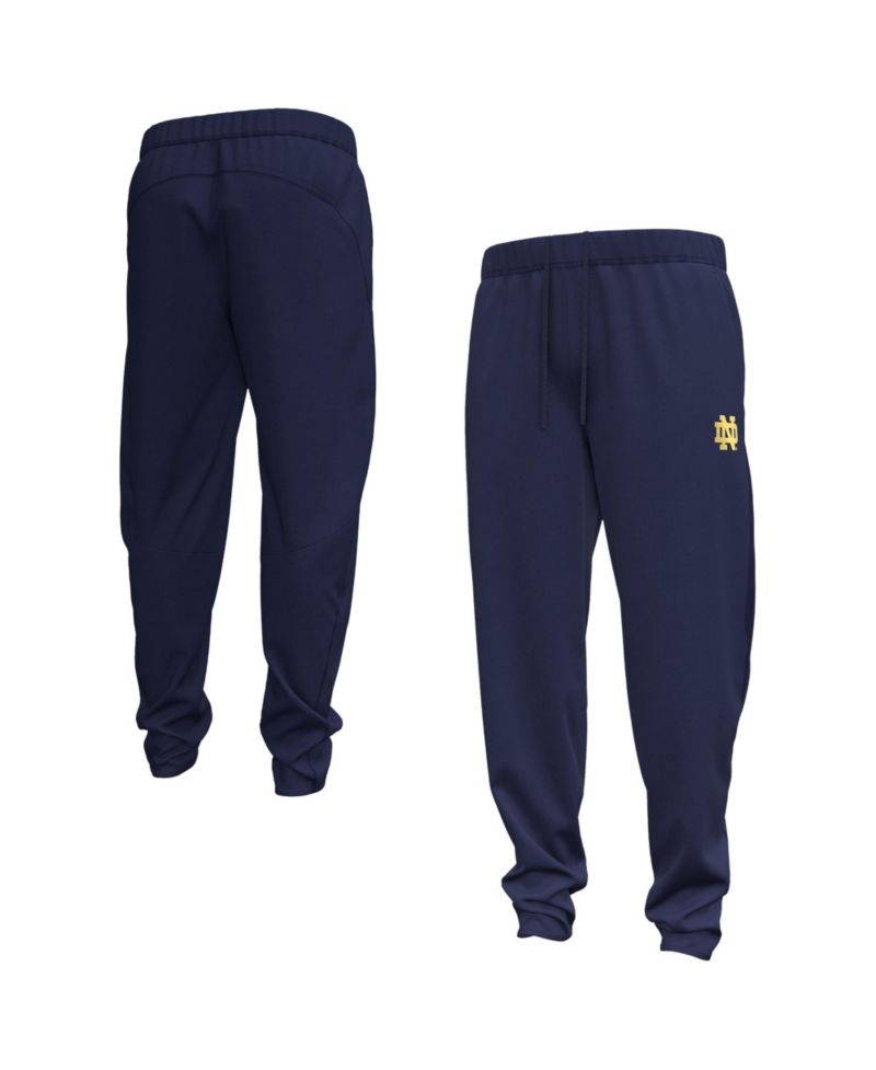 Men's Navy Notre Dame Fighting Irish 2026 Sideline Unstoppable Fleece Pants