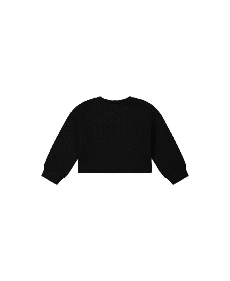 Girl's (6-14) Jacquard Sweatshirt