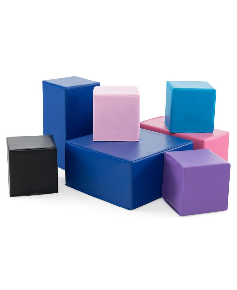 Kids 7-Piece Foam Building Blocks Kids-Colorful