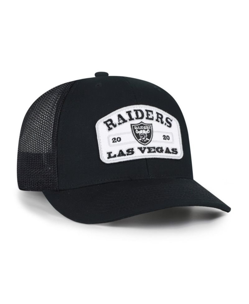 Las Vegas Raiders Adjustable Mesh Roadway Trucker Hat