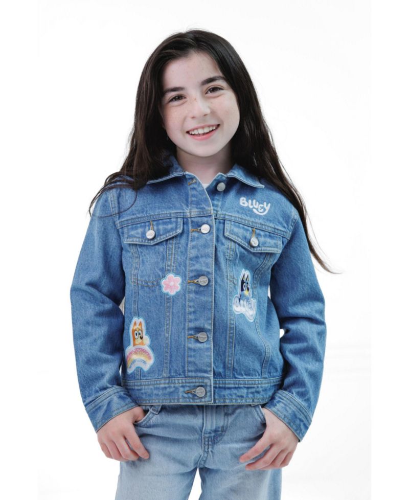 Girls' (6-12) Denim Jacket