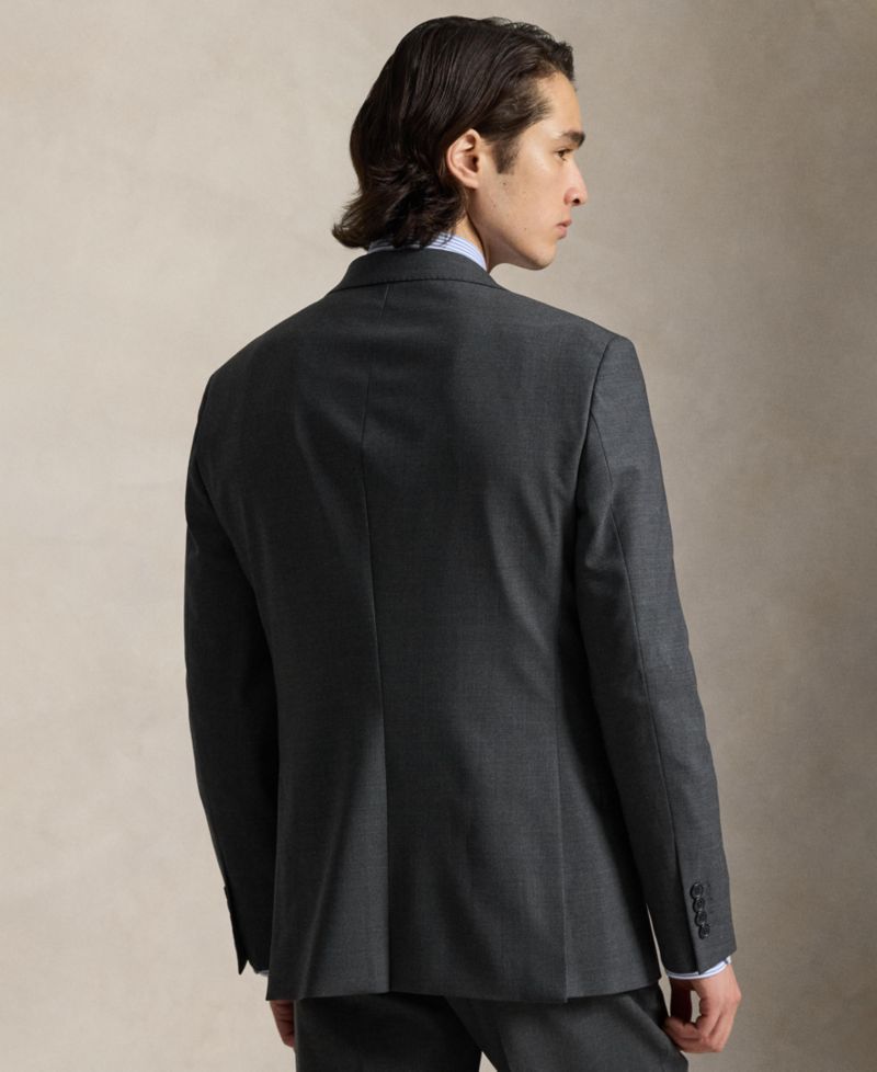 Men's Polo Modern-Fit Wool-Blend Suit Jacket