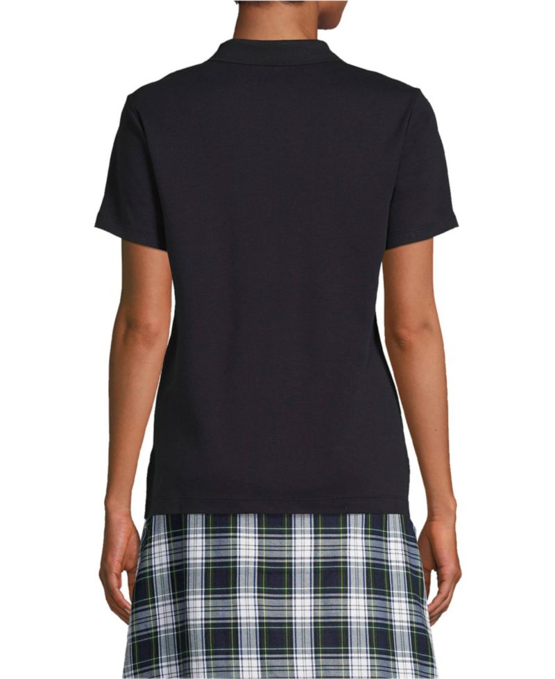 Women's Short Sleeve Feminine Fit Interlock Polo Shirt