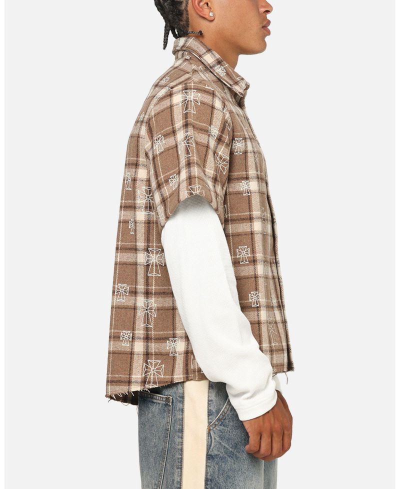 Men's Sanctuary Layered Button Up Shirt